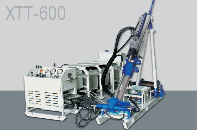 xtt-600 full hydraulic portable rig, all-hydraulic engineering geological exploration rig