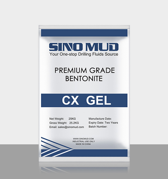 SINO MUD Bentonite CX GEL equal to AMC AUS GEL AMC BENTONITE HV, MUD LOGIC GEL AUS 4, CETCO SUPER GEL-X